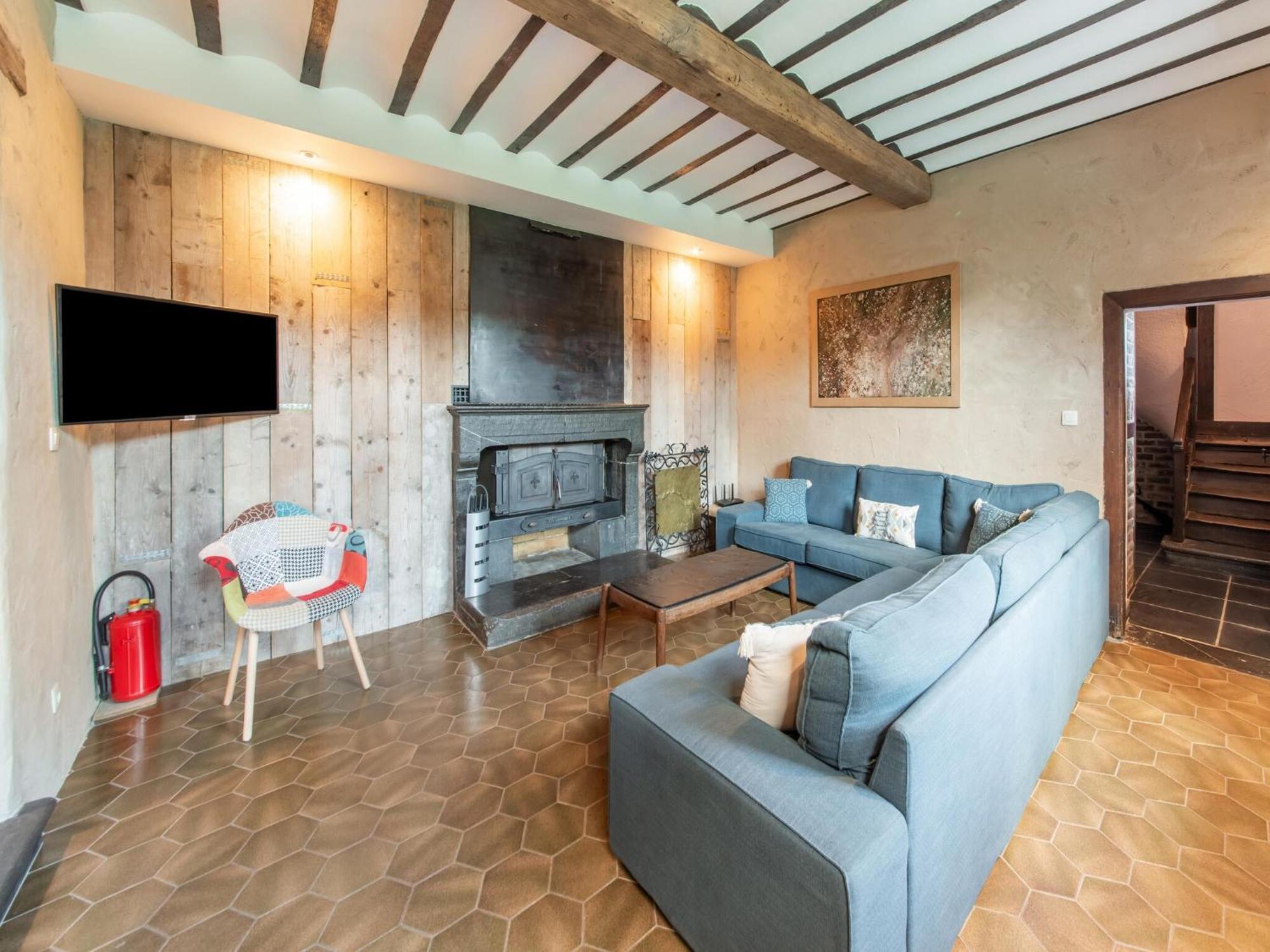 Luxury Holiday Home In Melreux Hotton With Sauna Exteriér fotografie
